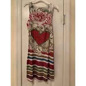 Heart bedazzled Dress